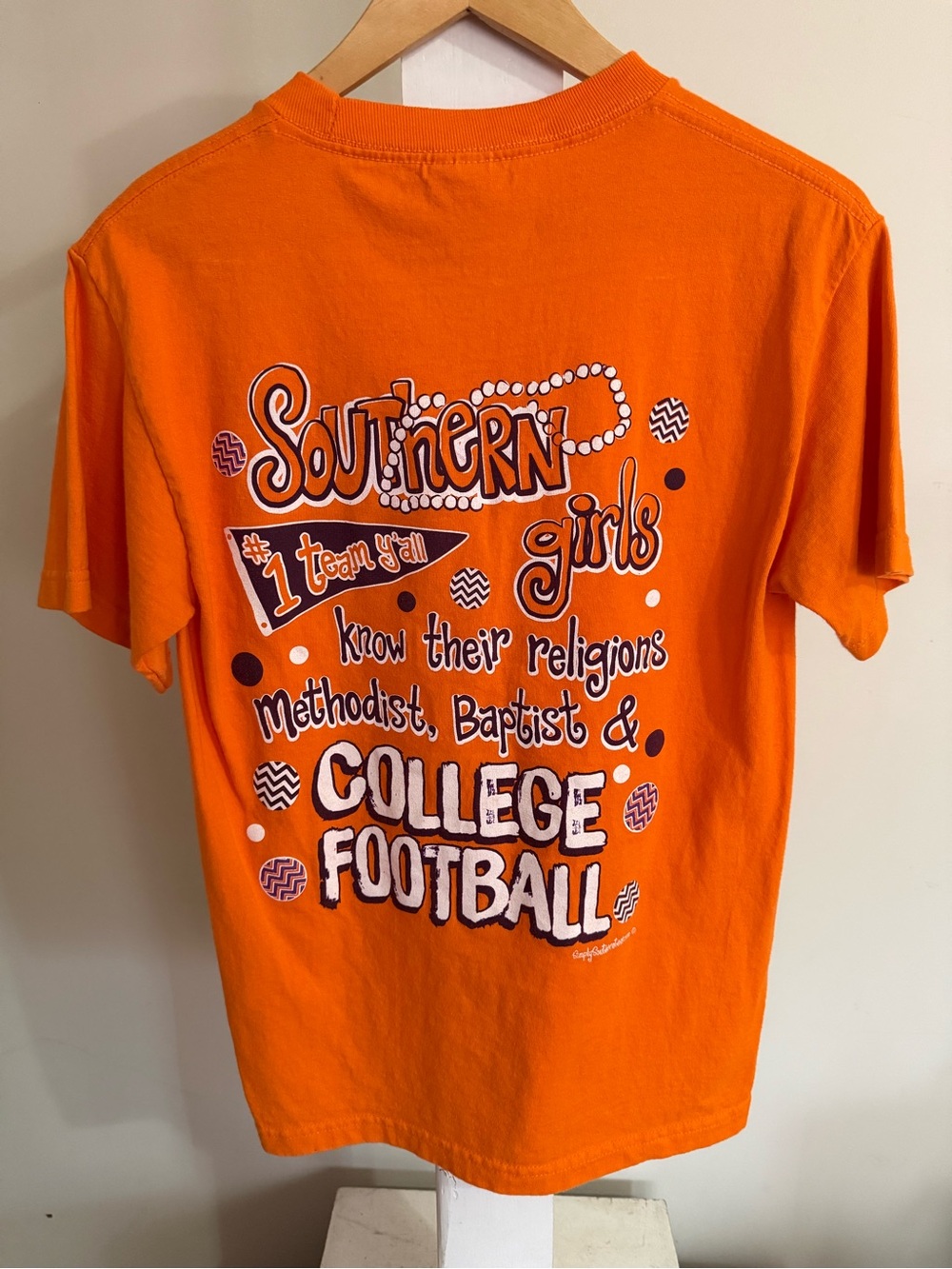 Southern Girls College Football Tee Shirt